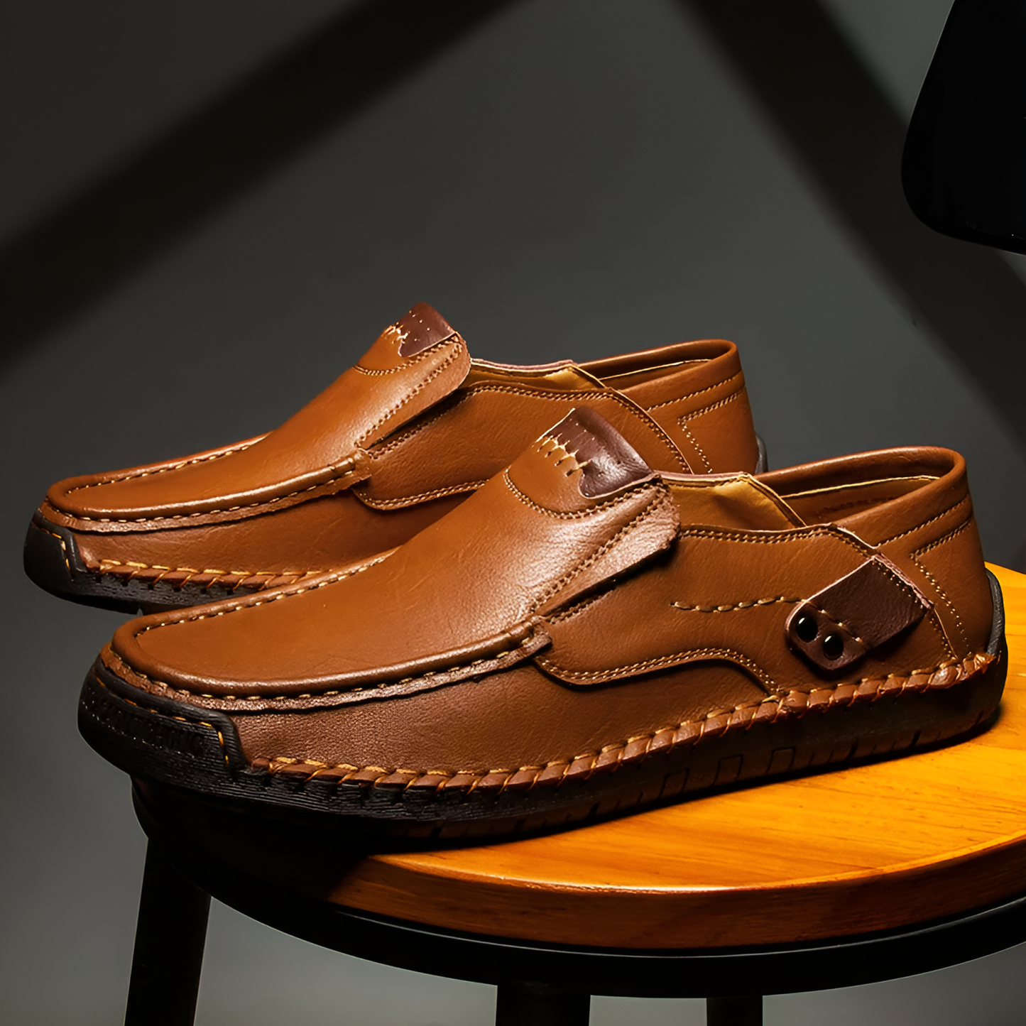 Mocassim Weston em Couro