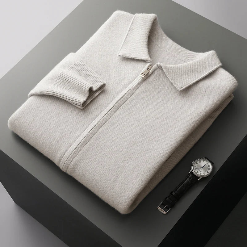 Cardigan Roma em Cashmere Premium