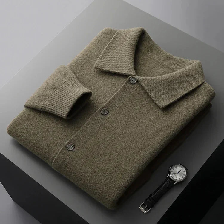 Cardigan Masculino Clássico Premium