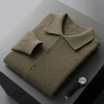 Cardigan Masculino Clássico Premium