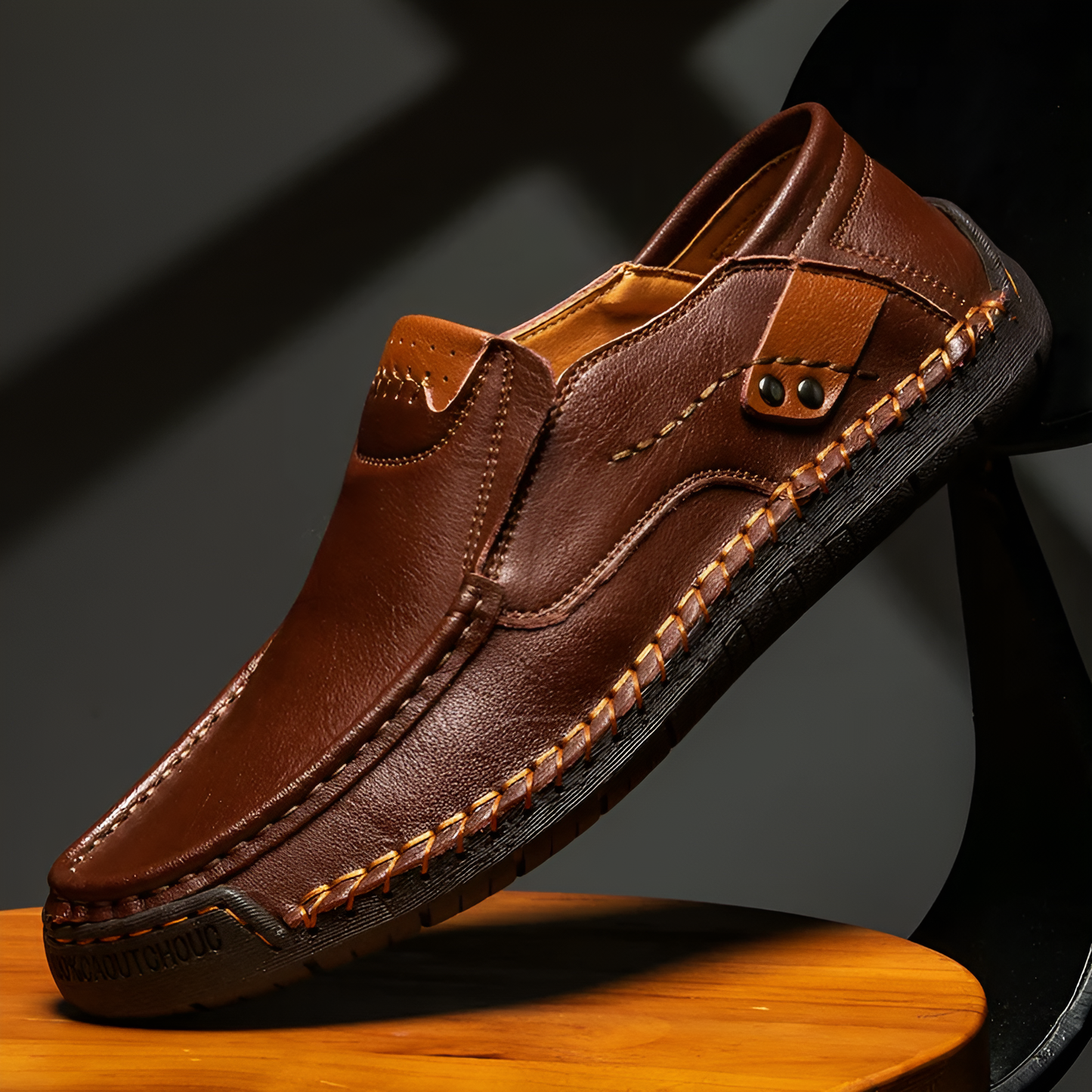 Mocassim Weston em Couro