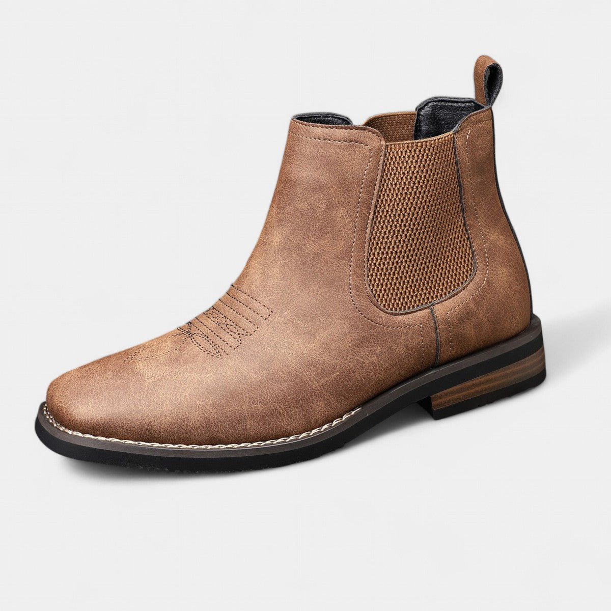 Bota Masculina Couro Chelsea