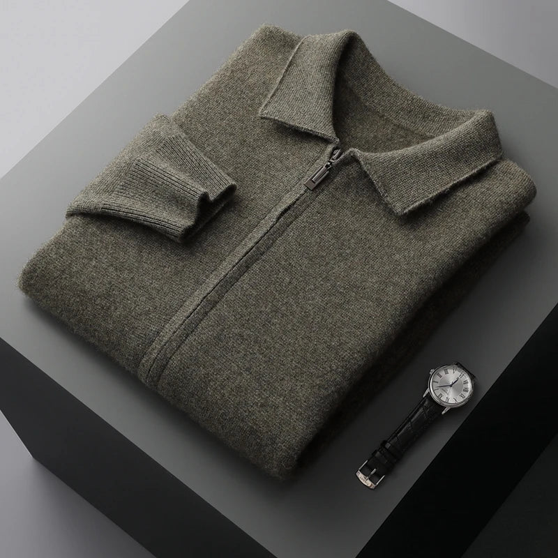 Cardigan Roma em Cashmere Premium