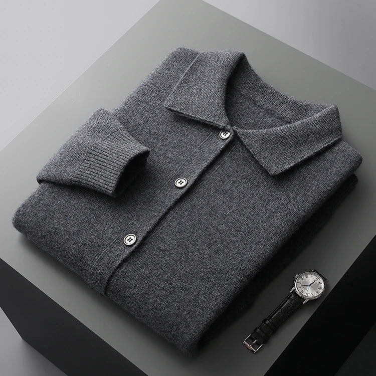 Cardigan Masculino Clássico Premium