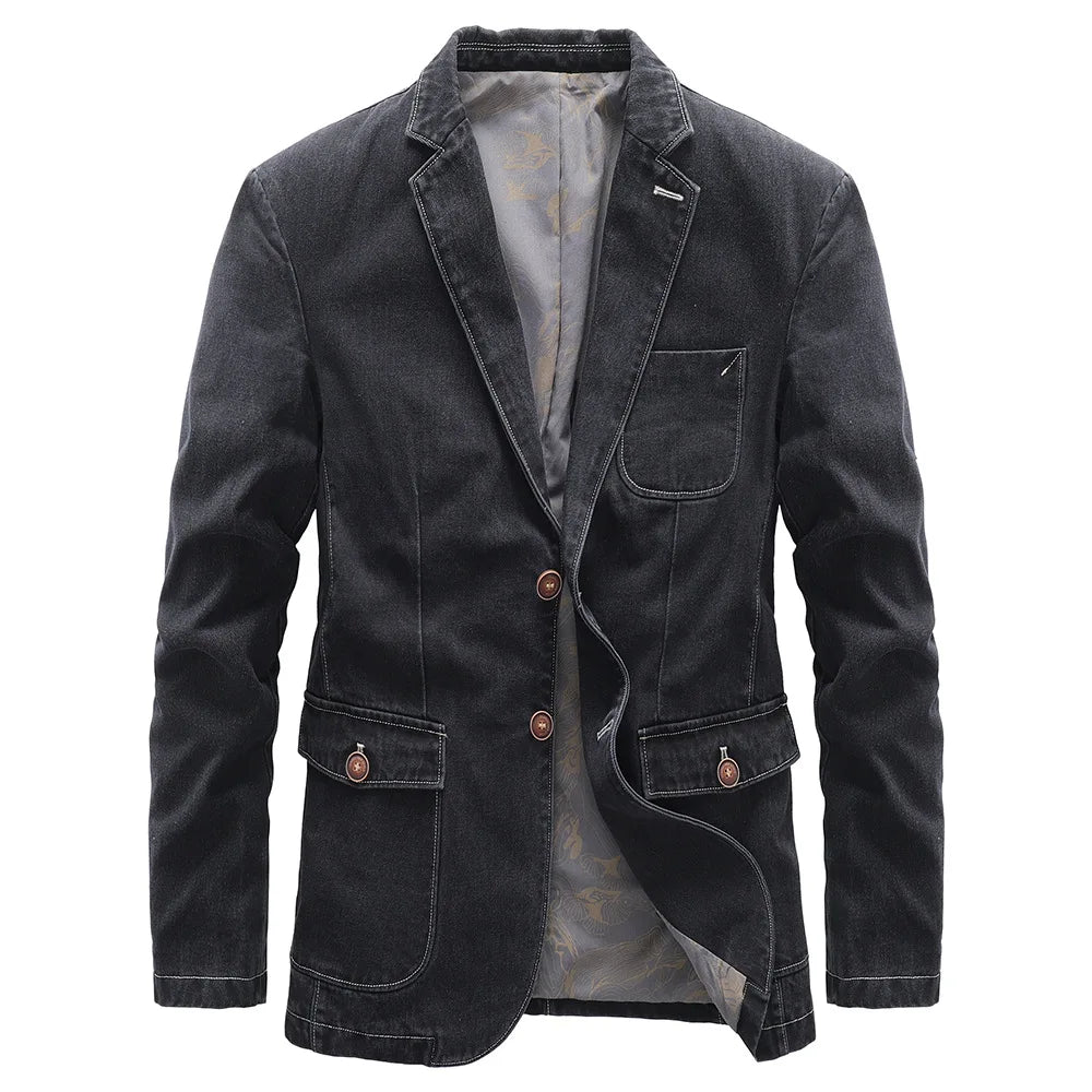 Blazer Jeans Masculino Premium