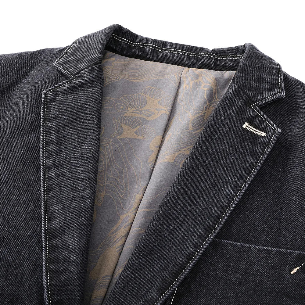 Blazer Jeans Masculino Premium