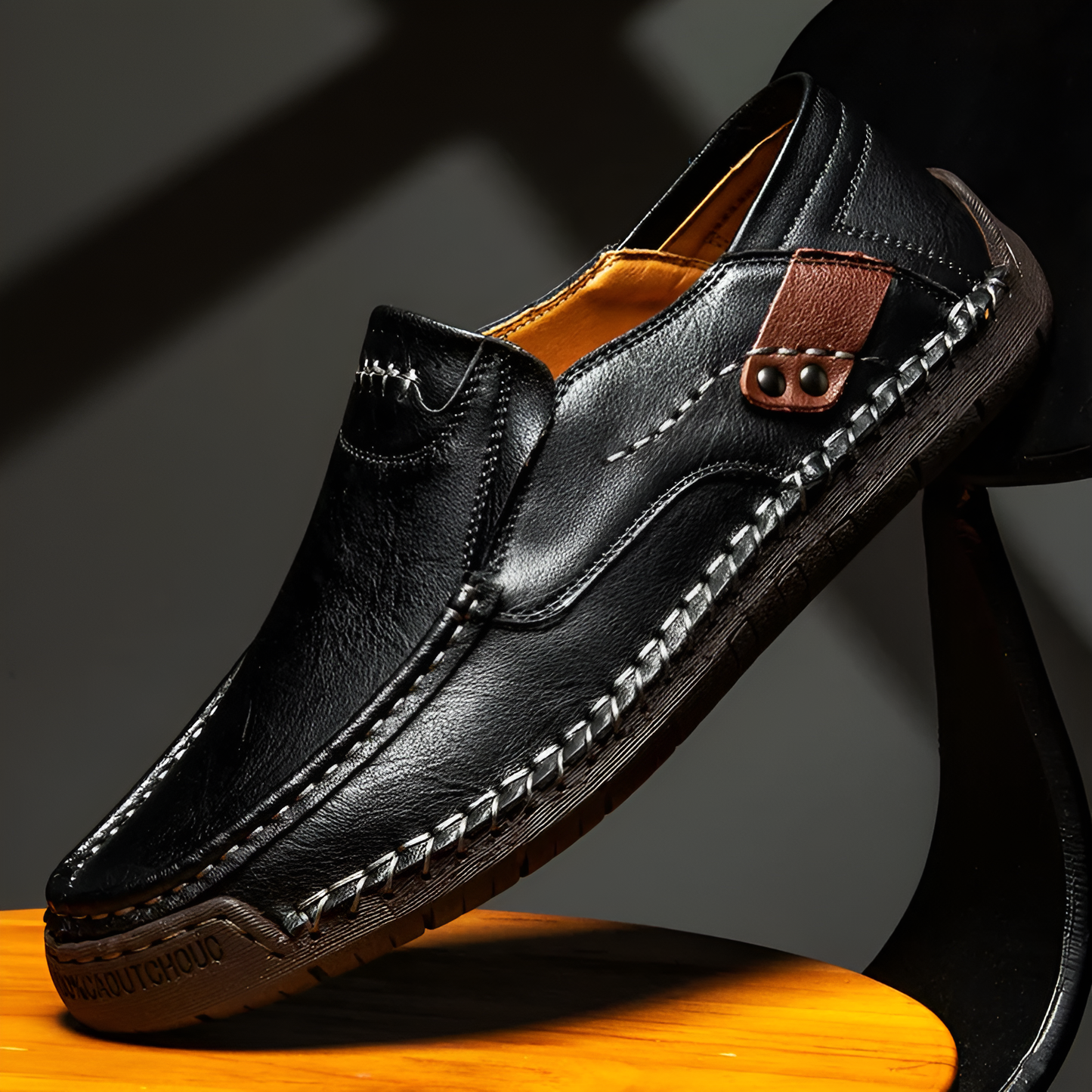 Mocassim Weston em Couro