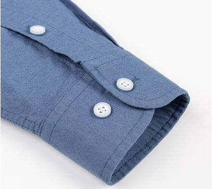 Camisa Oxford Casual 100% Algodão