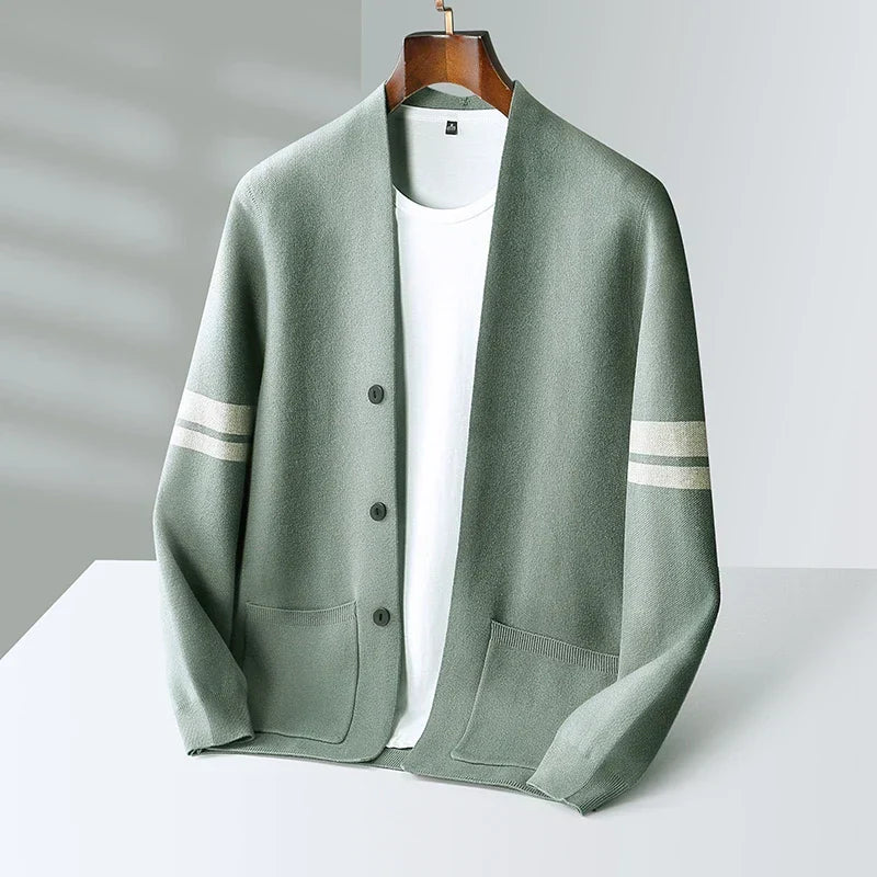 Cardigan Masculino Elegante