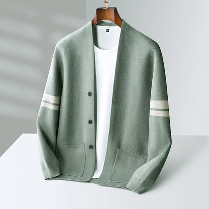 Cardigan Masculino Elegante