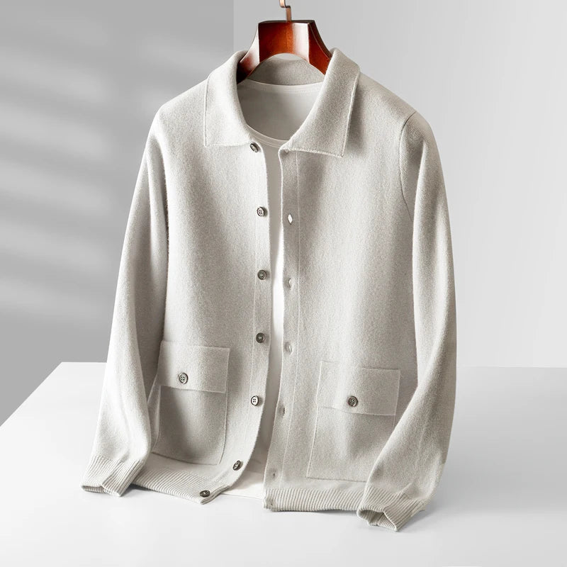 Cardigan Masculino Clássico Premium