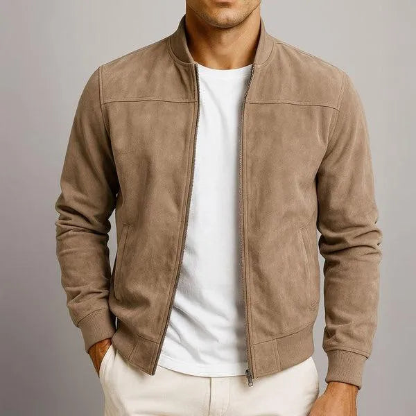 Jaqueta Masculina de Camurça Premium