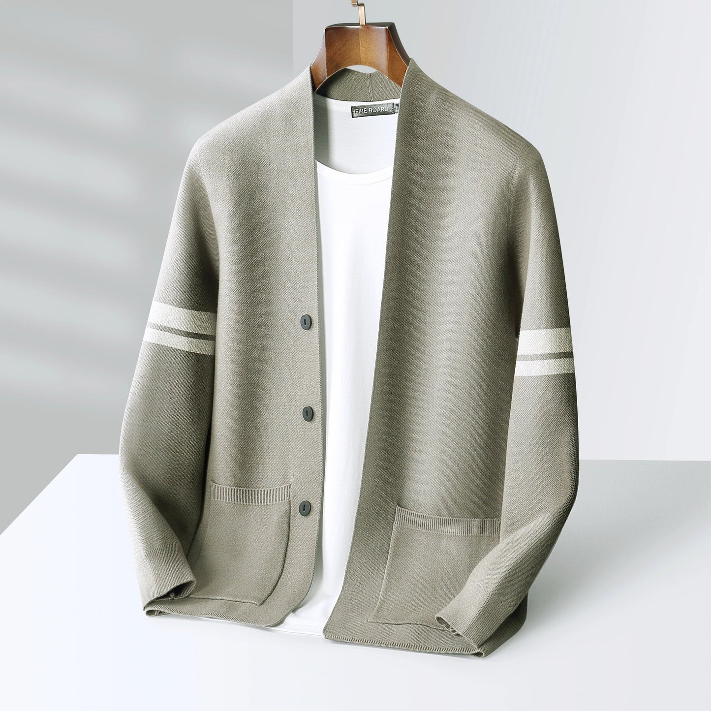 Cardigan Masculino Elegante