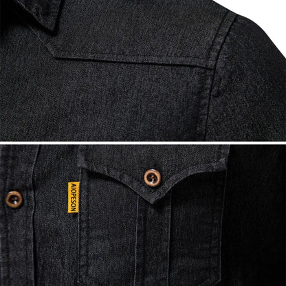 Camisa Masculina Jeans Premium