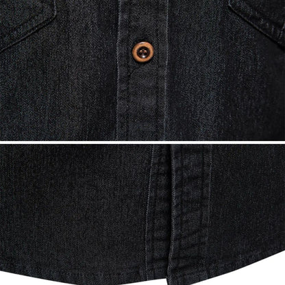 Camisa Masculina Jeans Premium