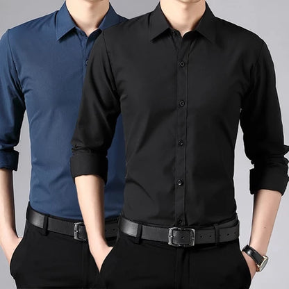 Kit 2 Camisa Social Clássica