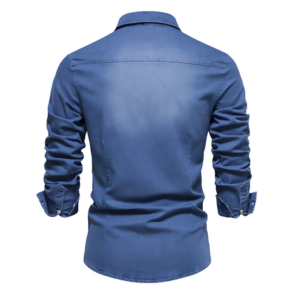 Camisa Masculina Jeans Premium