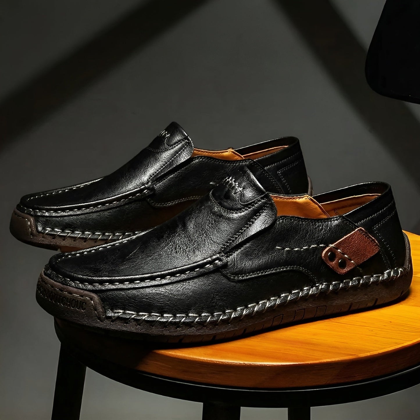 Mocassim Weston em Couro