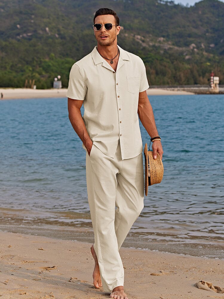 Conjunto Masculino Positano Linen