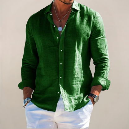 Camisa Capri Casual em Linho