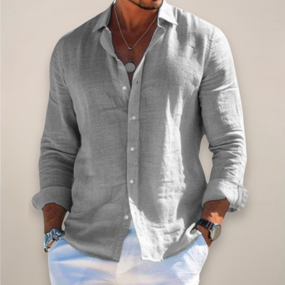 Camisa Capri Casual em Linho