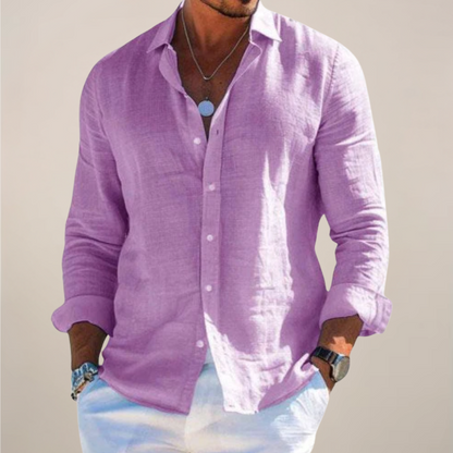 Camisa Capri Casual em Linho