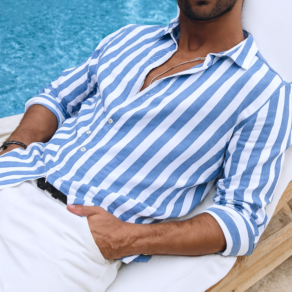 Camisa Masculina Amalfi Listrada