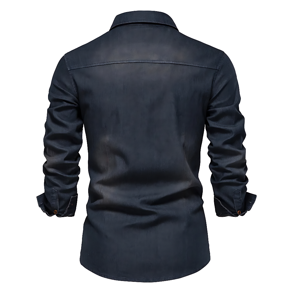 Camisa Masculina Jeans Premium