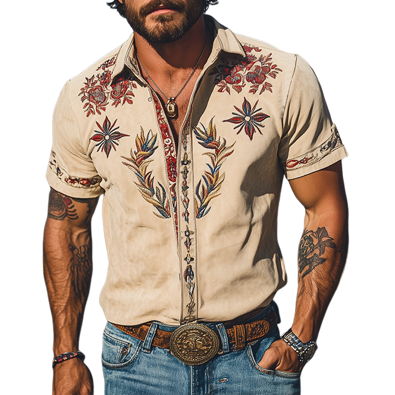 Camisa Masculina Western Sierra