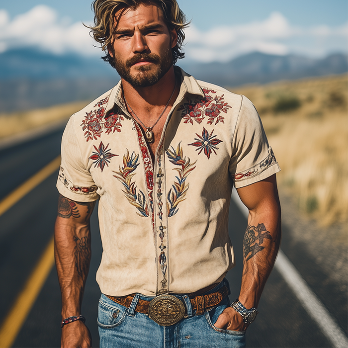 Camisa Masculina Western Sierra