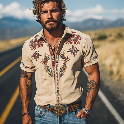 Camisa Masculina Western Sierra