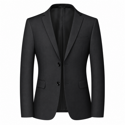Blazer Masculino RTK Presença preto — vista frontal em estúdio