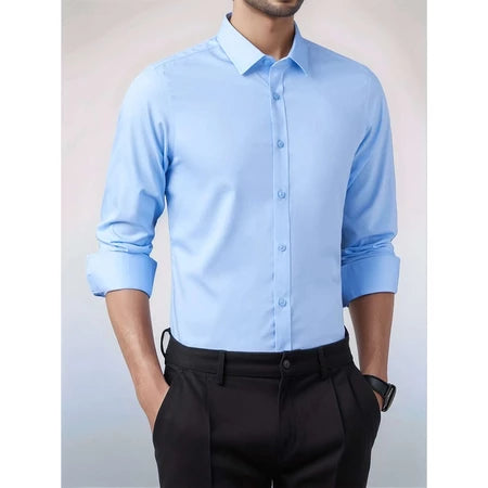 Camisa Masculina Casual Slim Fit