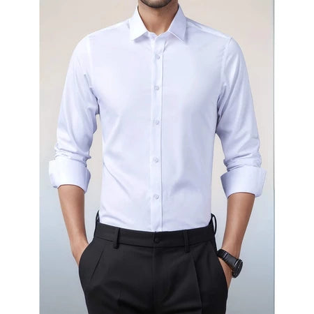 Camisa Masculina Casual Slim Fit