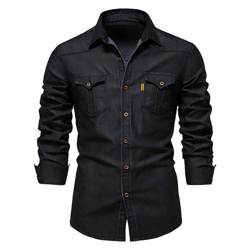 Camisa Masculina Jeans Premium